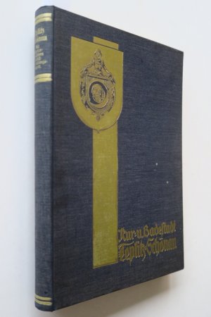 Worliczek, A. Teplitz-Schönau. Herausgegeben im Auftrage des Stadtrates der Kur- und Badestadt Teplitz-Schönau. Berlin, Deutscher Kommunal-Verlag, 1930 […]