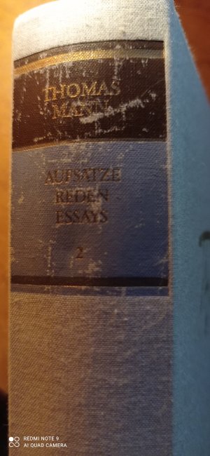 Aufsätze . Reden . Essays. Band 2 1914 - 1918