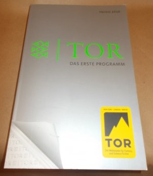 Tor – Das erste Programm Verlagsverzeichnis, Leseproben, Autoren-Infos