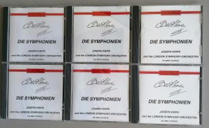 Beethoven 9 Symphonien , London Symphony- Orchestra 6 Cds