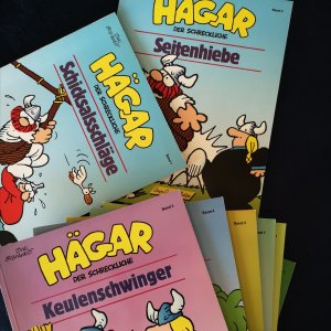 Hägar Band 1-7 und 11-13