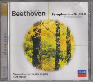 gebrauchter Tonträger – Ludwig van Beethoven – Ludwig van Beethoven - Symphonien Nr. 6 & 8 - Pastorale