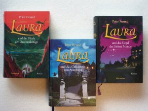 Laura und der Fluch der Drachenkönige. + 2 weitere Laura-Fantasy-Bücher