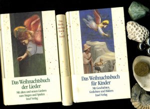 gebrauchtes Buch – Die Insel Weihnachtskassette / 4 Bände – Die Insel Weihnachtskassette. Das Weihnachtsbuch / Das Weihnachtsbuch für Kinder / Das Weihnachtsbuch der Lieder.