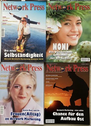 gebrauchtes Buch – Diverse – Network Press - Lifestyle - Business Magazin für internationale Geschäftsideen - 20 diverse Hefte - siehe Beschreibung und Fotos