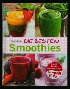 gebrauchtes Buch – Redden Rosenbaum – Die besten Smoothies/Frucht,Gemüse, grün und power