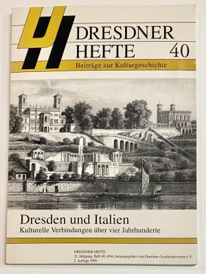 gebrauchtes Buch – Dresdner Hefte 12. Jahrgang, Heft 40,