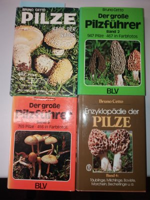 Enzyklopädie der Pilze Band 1 bis 4