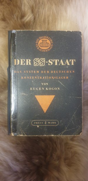 antiquarisches Buch – Eugen Kogon – Der SS-Staat Das System der Deutschen Konzentrationslager