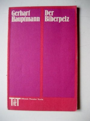 gebrauchtes Buch – Gerhart Hauptmann – Der Biberpelz