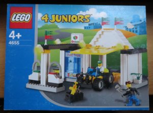 gebrauchtes Spiel – Lego junior Tankstelle (4655)