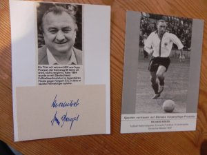 gebrauchtes Buch – Richard Kress + Josef Posipal – SIGNIERT JUPP POSIPAL + RICHARD KRESS NATIONALSPIELER Fußball WM AUTOGRAMME