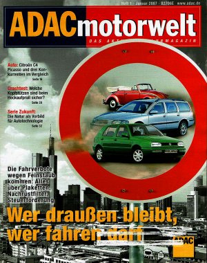 gebrauchtes Buch – Zeitschriften ADAC Motorwelt - kompletter Jahrgang: 2007 (12 Ausgaben)