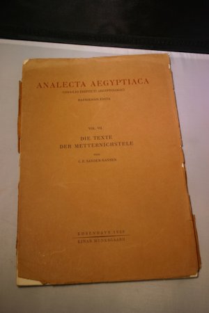 Die Texte der Metternichstele (Analecta Aegyptiaca, Vol. 7)