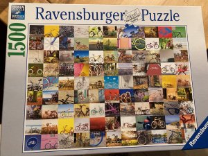 Ravensburger Puzzle 1.500 Teile "99 Fahrräder und mehr .."