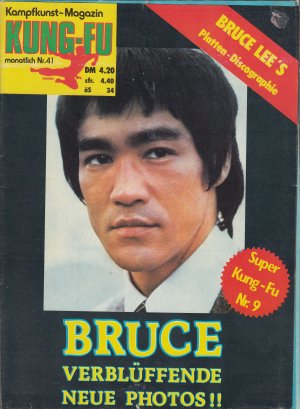 Bruce Lee Kampfkunst-Magazin Super Kung Fu Monatlich Nr.41