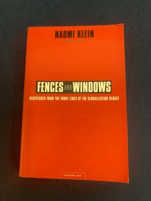 gebrauchtes Buch – Naomi Klein – Fences and Windows