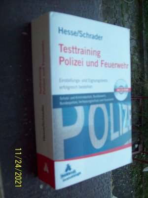 Testtraining Polizei und Feuerwehr ohne CD