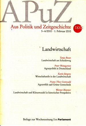 gebrauchtes Buch – Tanja Busse Peter Weingarten Karin Jürgens Franz-Theo Gottwald Werner Rösener – Landwirtschaft