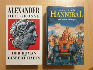 2 Bücher im Konvolut (Alexander + Hannibal)