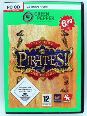 gebrauchtes Spiel – Sid Meier's Pirates! - Piraten Freibeuter Abenteuer - Karibik, Schatzsuche, 80er Kult