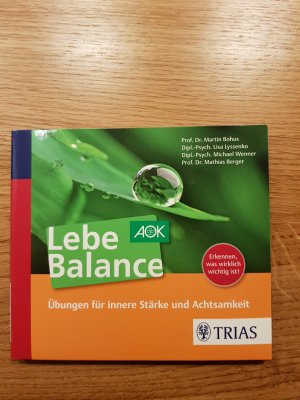 gebrauchtes Buch – Martin Bohus – Lebe Balance