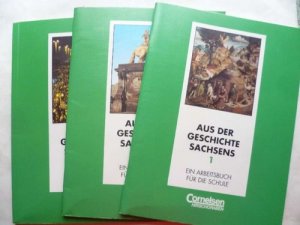 gebrauchtes Buch – Aus der Geschichte Sachsens. Ein Arbeitsbuch für die Schule. Herausgegeben von Prof. Gerhard Billig.