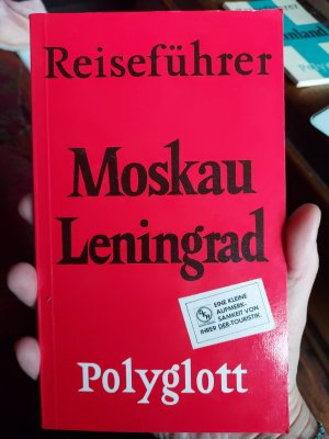 gebrauchtes Buch – Reiseführer Moskau Leningrad