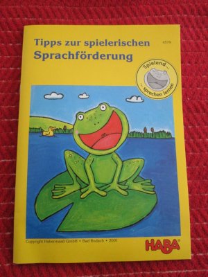 gebrauchtes Buch – Haba – Tipps zur spielerischen Sprachförderung