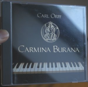 Carmina Burana. Klavierfassung von Eric Chumachenco. Wergo