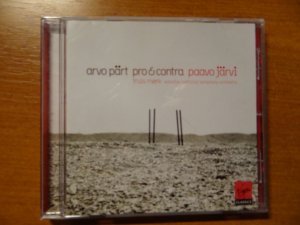 Arvo Pärt: pro & contra, Paavo Järvi, CD