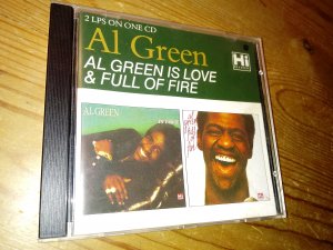 gebrauchter Tonträger – Al Green – Al Green Is Love & Full Of Fire (2 LPs On One CD)