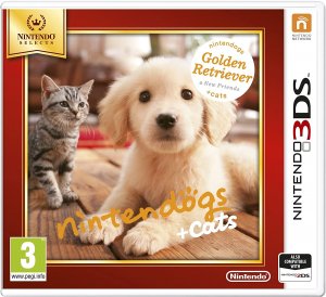 gebrauchtes Spiel – Nintendo – Nintendo Selects - Nintendogs and Cats - Golden Retriever + neue Freunde + cats  3D