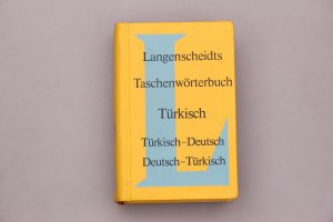 LANGENSCHEIDTS TASCHENWÖRTERBUCH TÜRKISCH. Türkisch-Deutsch, Deutsch-Türkisch