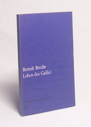 gebrauchtes Buch – Brecht, Bertolt / Wöhrle – Leben des Galilei : Schauspiel / Bertolt Brecht. Mit einem Kommentar von Dieter Wöhrle