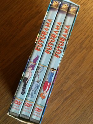 gebrauchter Film – FryGroening Matt und Fry – Futurama - Season 1 Collection (3 DVDs)