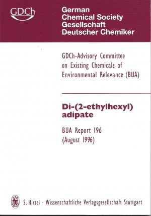 196 BUA-Report: Di-(2-Ethylhexyl)adipate CAS-No. 103-23-1