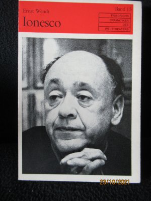 antiquarisches Buch – Ernst Wendt – Ionesco