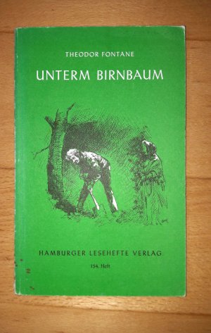 gebrauchtes Buch – Theodor Fontane – Unterm Birnbaum