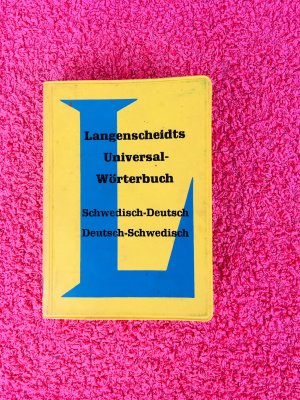 antiquarisches Buch – Langenscheidts Universal-Wörterbuch, Schwedisch -Deutsch, Deutsch - Schwedisch