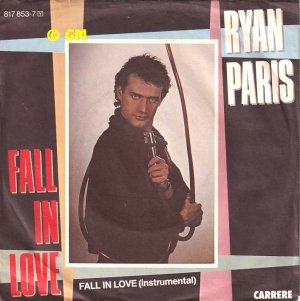 Ryan Paris - Fall In Love (Vocal Version) / Fall In Love (Instrumental Version) - Stil: Italo-Disco