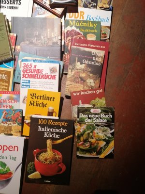 gebrauchtes Buch – Kochbücher 50 Stück – Kochbücher posten 50 stueck