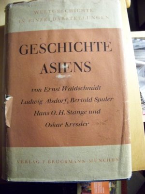 antiquarisches Buch – ernst Bruckmann u – geschichte asiens