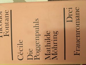 gebrauchtes Buch – Buchclub 65 – Theodor Fontane drei Frauenromane