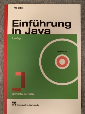 gebrauchtes Buch – Fritz Jobst – Einführung in Java