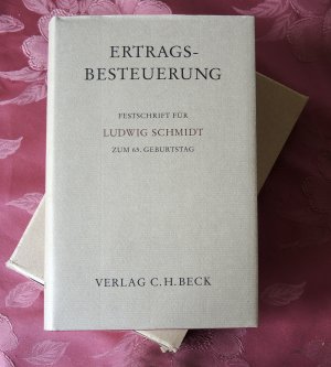 Ertragsbesteuerung. Zurechnung, Ermittlung, Gestaltung. Festschrift für Ludwig Schmidt zum 65. Geburtstag.