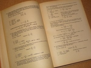 antiquarisches Buch – Ing. W. Berties – Übungsbeispiele aus der Wärmelehre