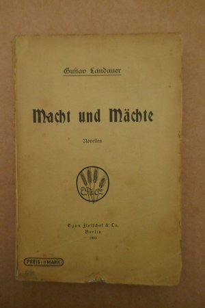 Macht und Mächte. Novellen.