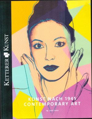 gebrauchtes Buch – Kunst nach 1945 / Contemporary Art. Auktionskatalog Ketterer Kunst München Juni 2021