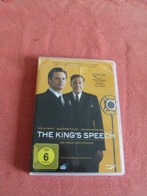 gebrauchter Film – Tom Hooper – DVD The King´s Speech - Die Rede des Königs (CDVD The King´s Speech - Die Rede des Königs (Colin Firth, Geoffrey Rush)